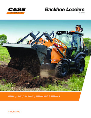 Baggerlader Case 580N EP