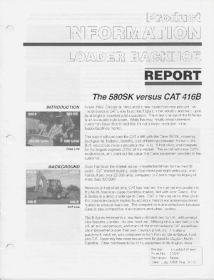 Baggerlader Case 580SK