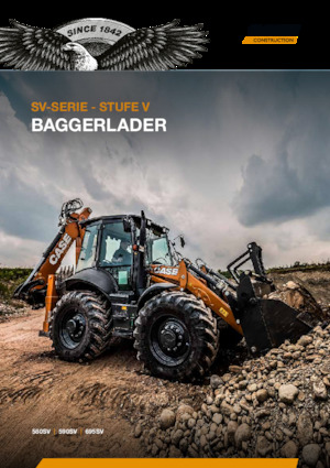 Baggerlader Case 580SV 