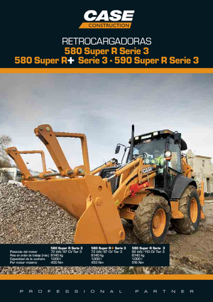 Baggerlader Case 590 Super R