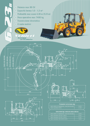 Baggerlader Venieri 6.23 B