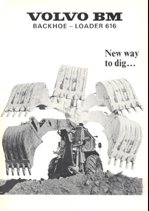 Baggerlader Volvo 616
