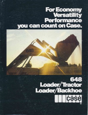 Baggerlader Case 648 