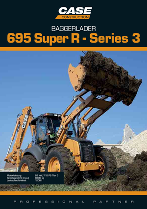 Baggerlader Case 695 SR 2