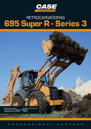 Baggerlader Case 695 Super R