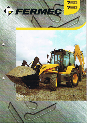 Baggerlader Terex-Fermec 760