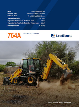 Baggerlader Liugong 764A