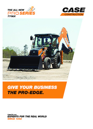 Baggerlader Case 770EX