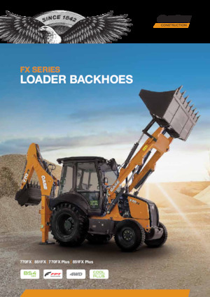 Baggerlader Case 770FX+