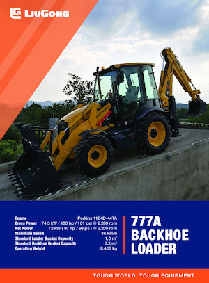 Baggerlader Liugong 777A