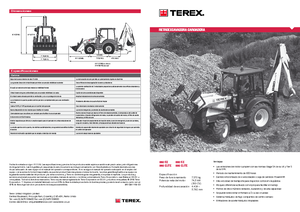 Baggerlader Terex 880 SX
