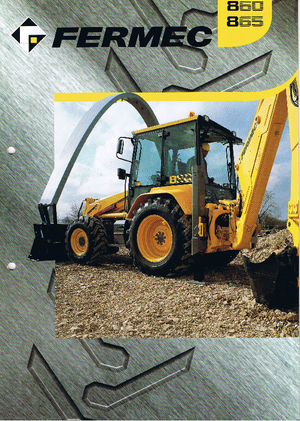 Baggerlader Terex-Fermec 865