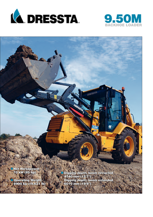 Baggerlader Dressta 9.50