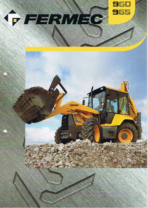 Baggerlader Terex-Fermec 965