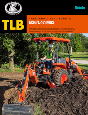 Baggerlader Kubota M62