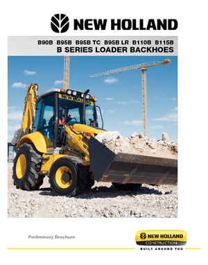 Baggerlader New Holland B115B
