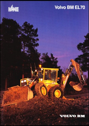 Baggerlader Volvo EL 70*