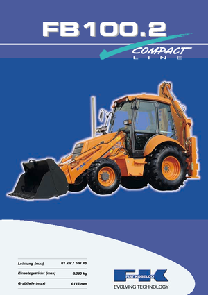 Baggerlader Fiat Kobelco FB 100.2
