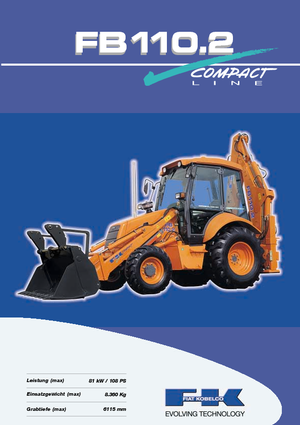 Baggerlader Fiat Kobelco FB 110.2