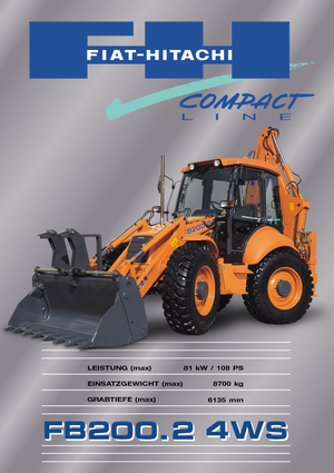 Baggerlader Fiat-Hitachi FB 200.2