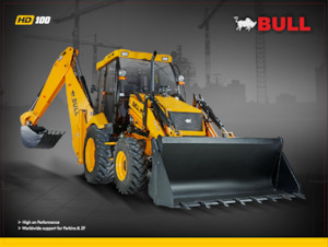 Baggerlader Bull HD100 4WD