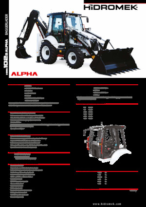 Baggerlader Hidromek HMK 102 B Alpha