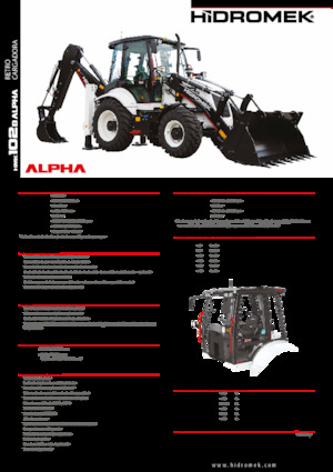 Baggerlader Hidromek HMK 102 B Alpha