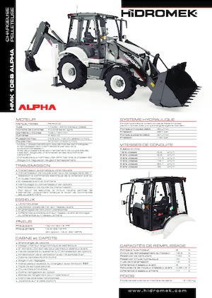 Baggerlader Hidromek HMK 102 B Alpha