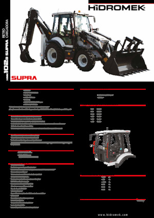 Baggerlader Hidromek HMK 102 B Supra