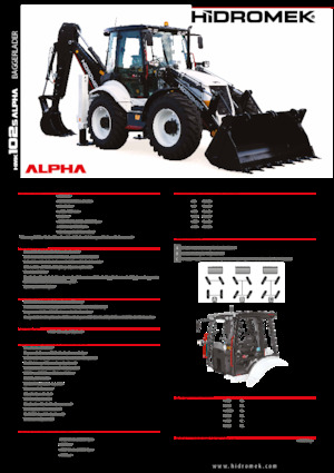 Baggerlader Hidromek HMK 102 S Alpha