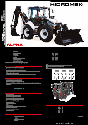 Baggerlader Hidromek HMK 102 S Alpha