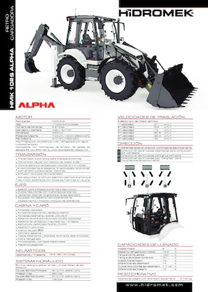 Baggerlader Hidromek HMK 102 S Alpha