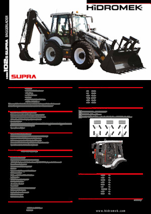 Baggerlader Hidromek HMK 102 B Supra