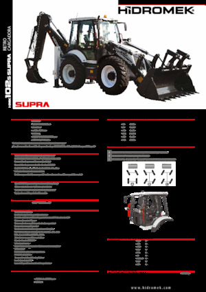 Baggerlader Hidromek HMK 102 S Supra