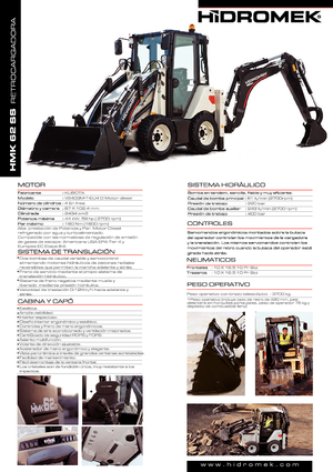 Baggerlader Hidromek HMK 62 SS