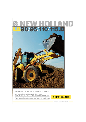 Baggerlader New Holland LB 110