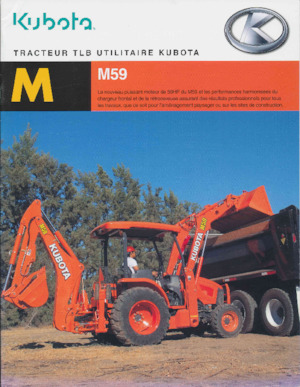 Baggerlader Kubota M 59