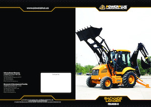 Baggerlader PowerPlus PBL480R-II