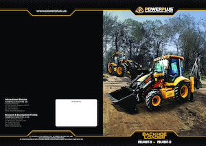 Baggerlader PowerPlus PBL488T-II