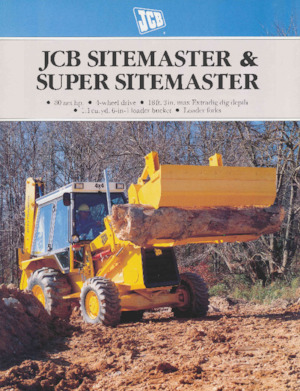 Baggerlader JCB SITEMASTER