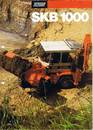 Baggerlader Terex-Schaeff SKB 1000