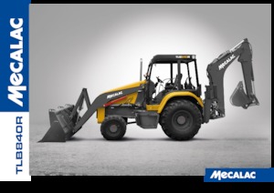 Baggerlader Mecalac TLB840