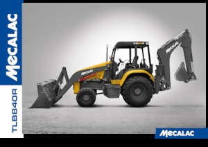 Baggerlader Mecalac TLB840R
