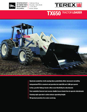 Baggerlader Terex TX650