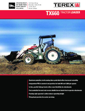 Baggerlader Terex TX660