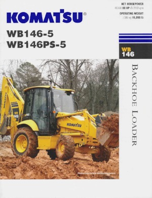 Baggerlader Komatsu WB 146-5