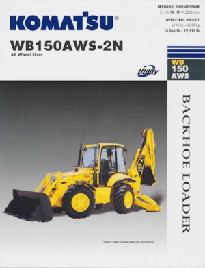 Baggerlader Komatsu WB 150AWS-2N