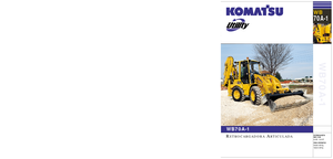 Baggerlader Komatsu WB70A-1