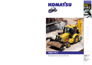 Baggerlader Komatsu WB91R-2