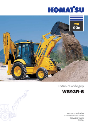 Baggerlader Komatsu WB93R-5E0